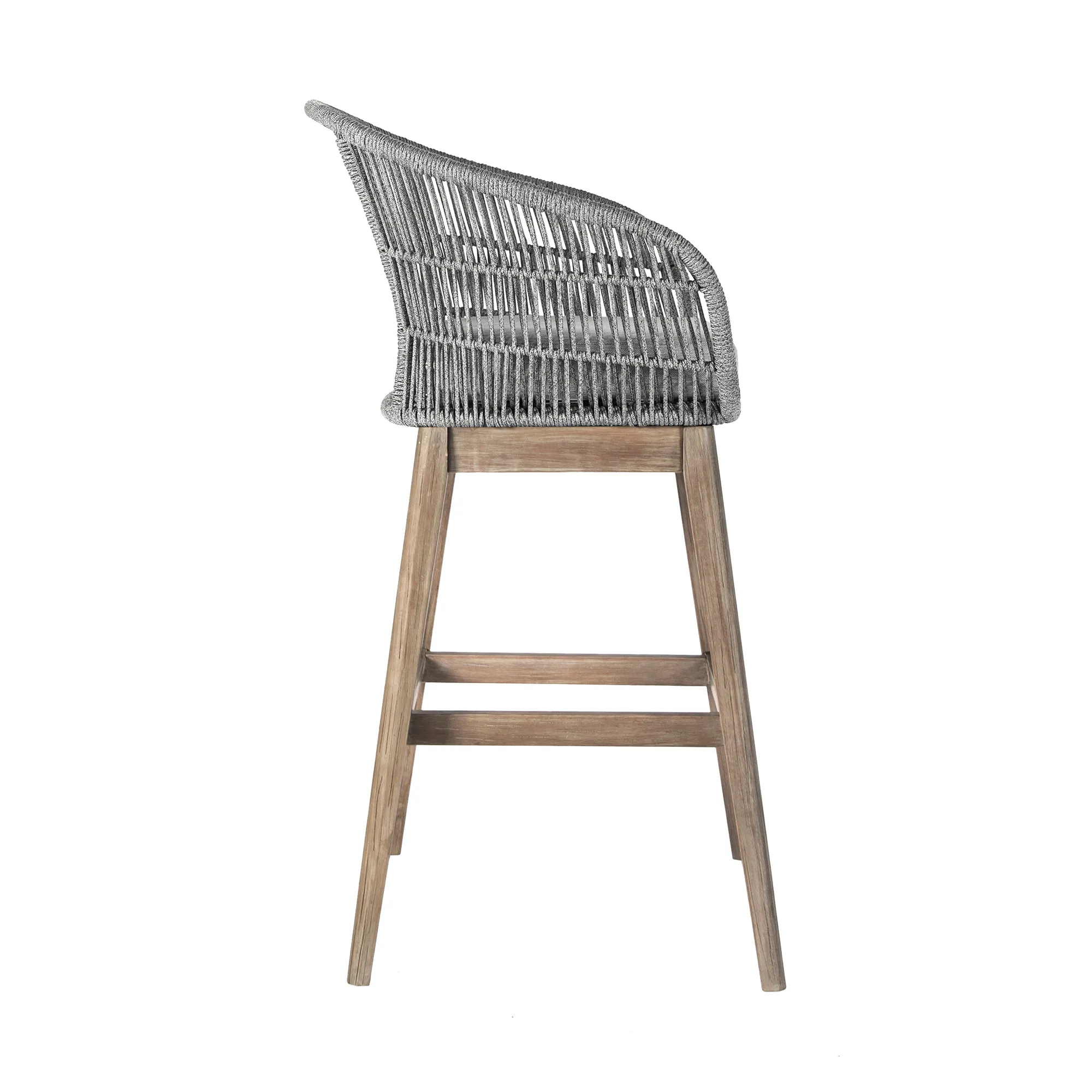 Tutti Frutti Grey Indoor/Outdoor Barstool 