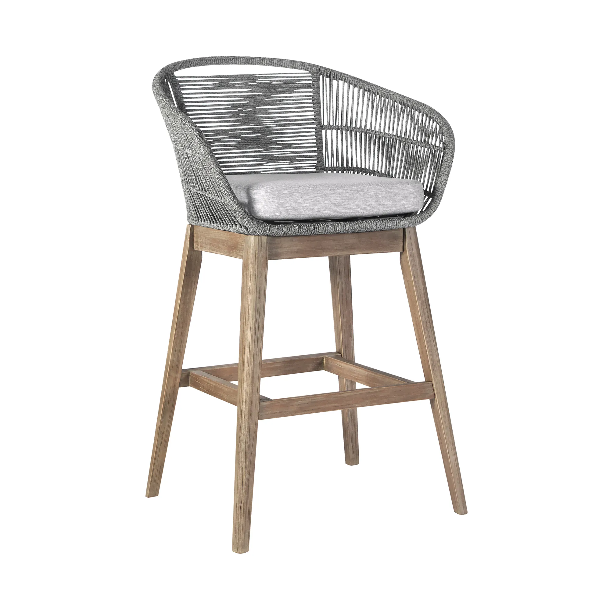 Tutti Frutti Grey Indoor/Outdoor Barstool 