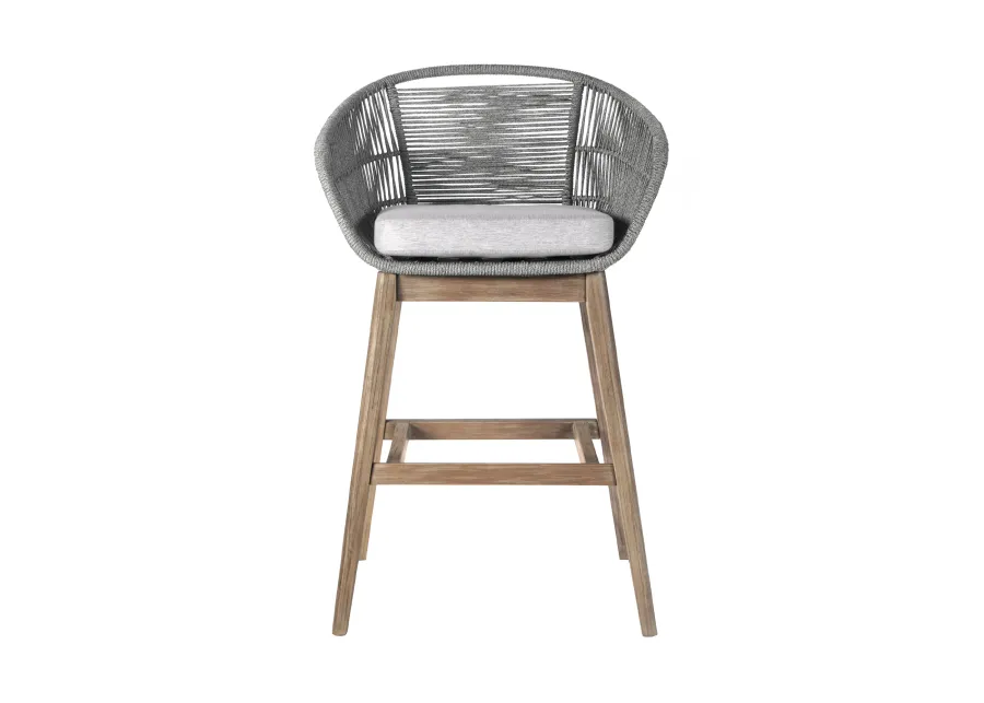 Tutti Frutti Grey Indoor/Outdoor Barstool 