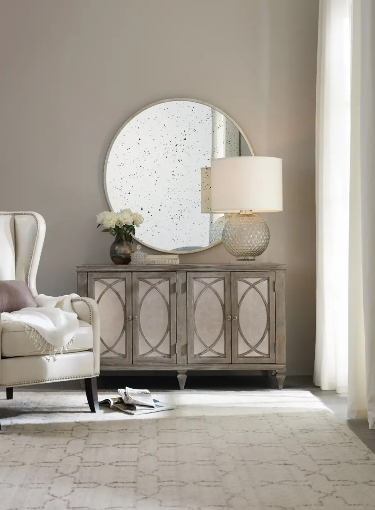 Rustic Glam Credenza