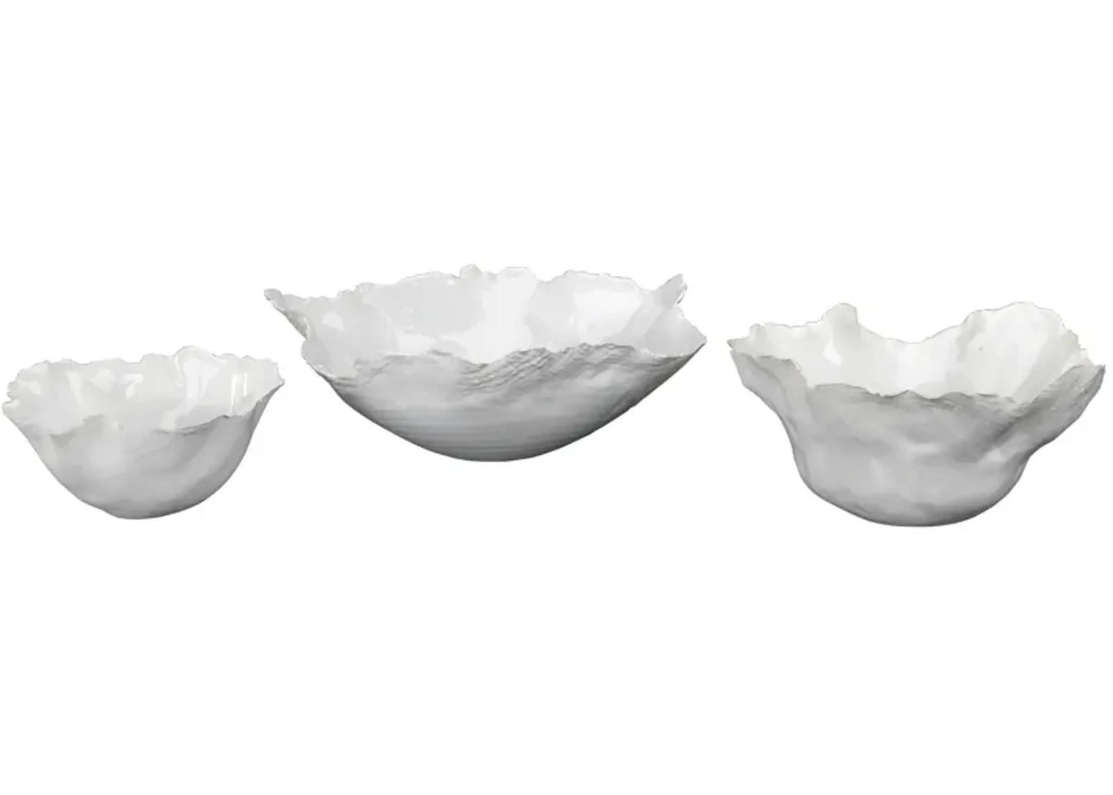 Fleur Bowls - Set of 3