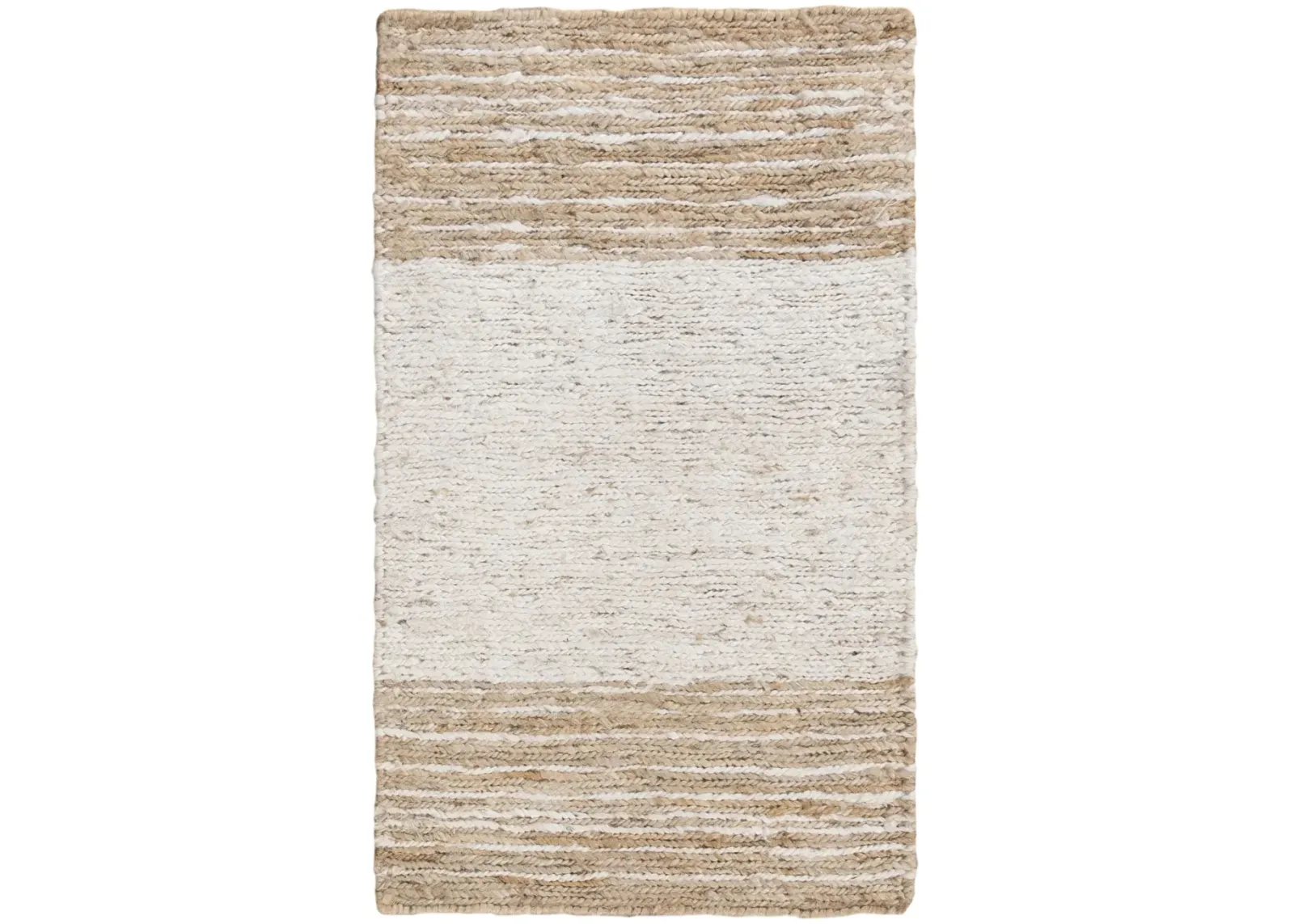 Bengal Beige/Natural  Jute 9'x12' Rectangle Rug