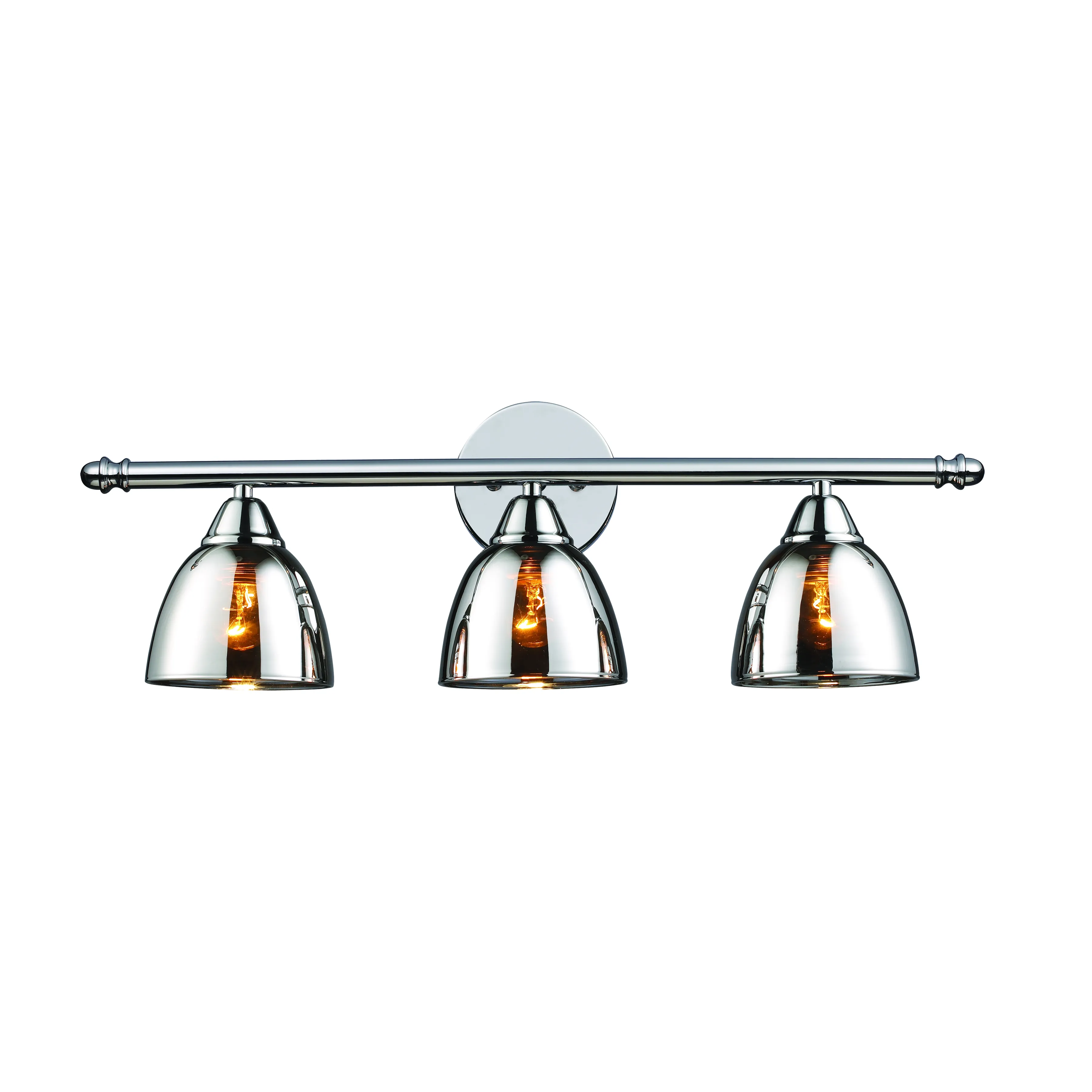 Reflections 23" Wide 3-Light Vanity Light - Polished Chrome