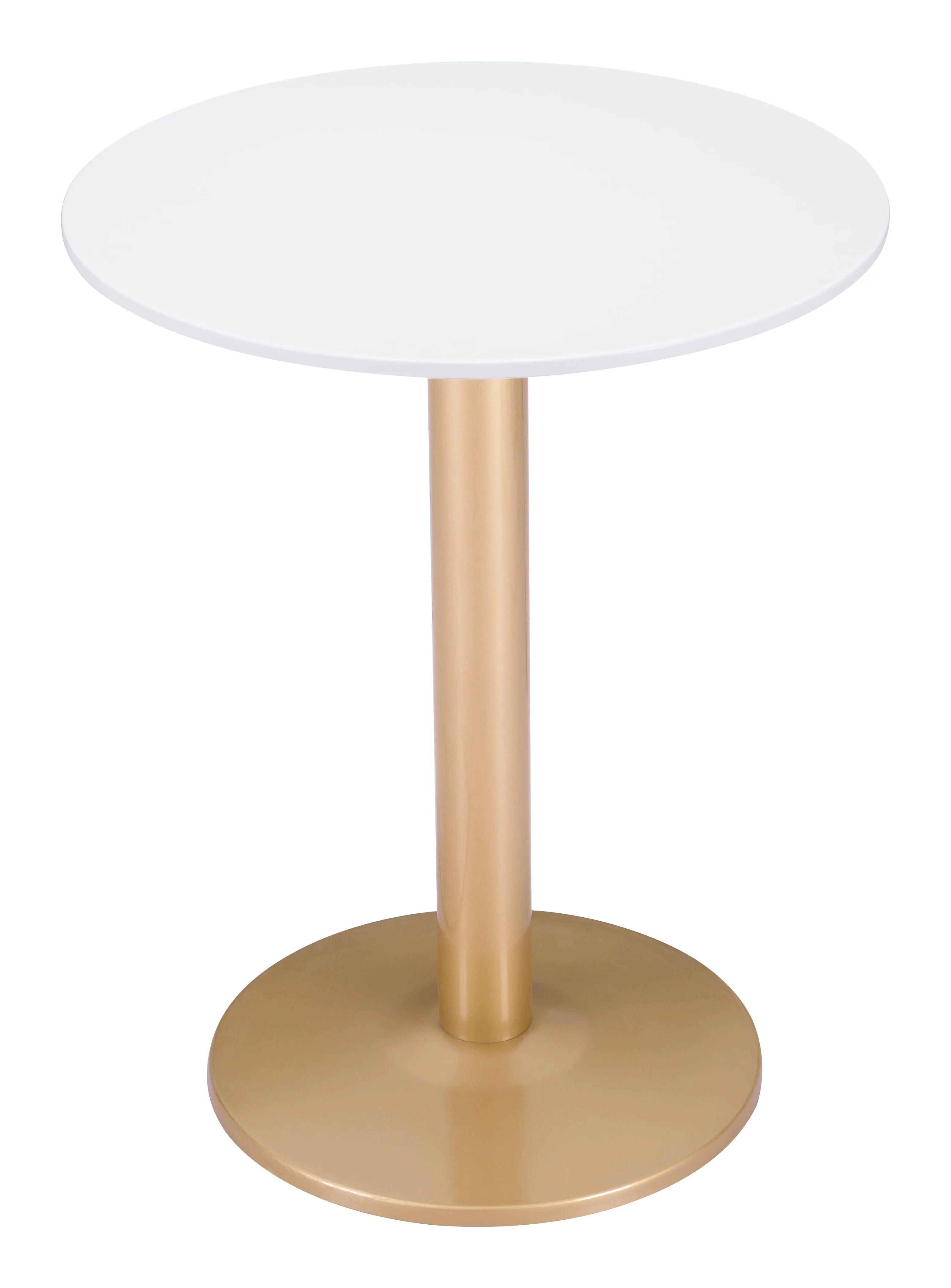 Alto Bistro Table White & Gold