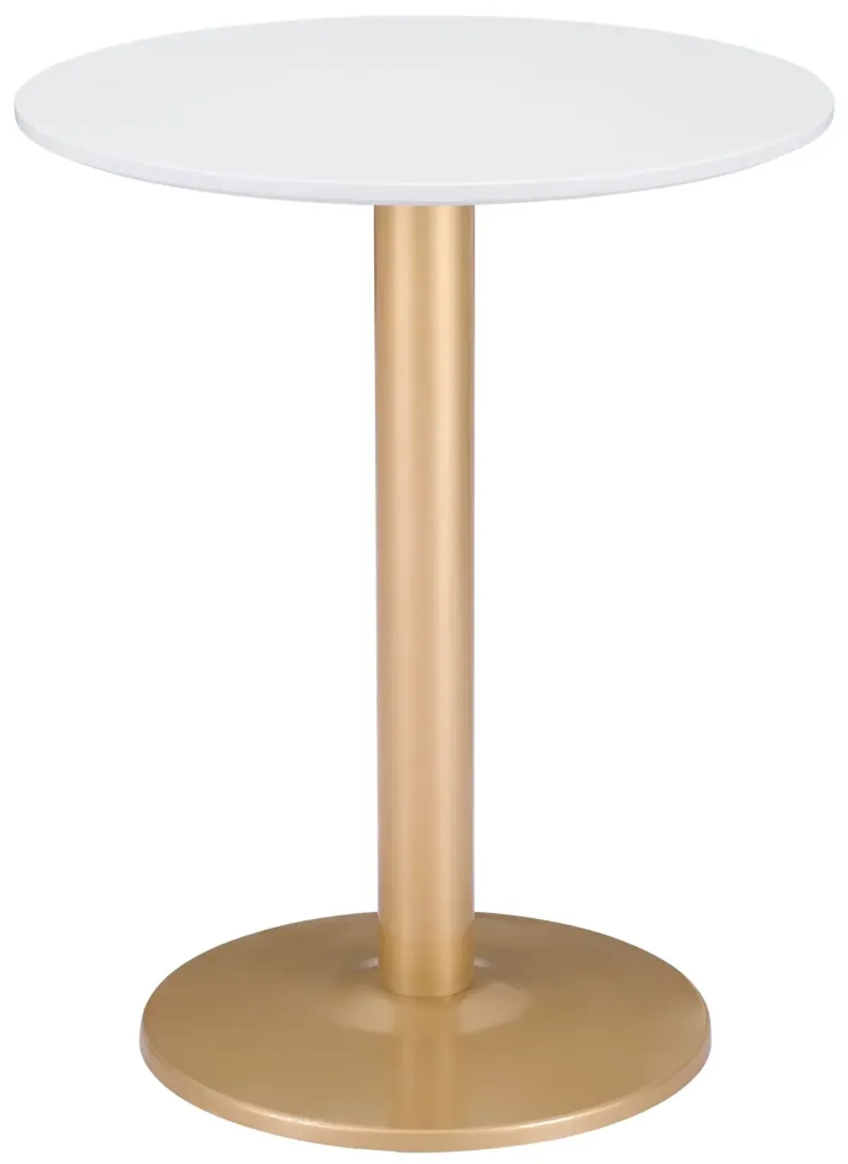 Alto Bistro Table White & Gold