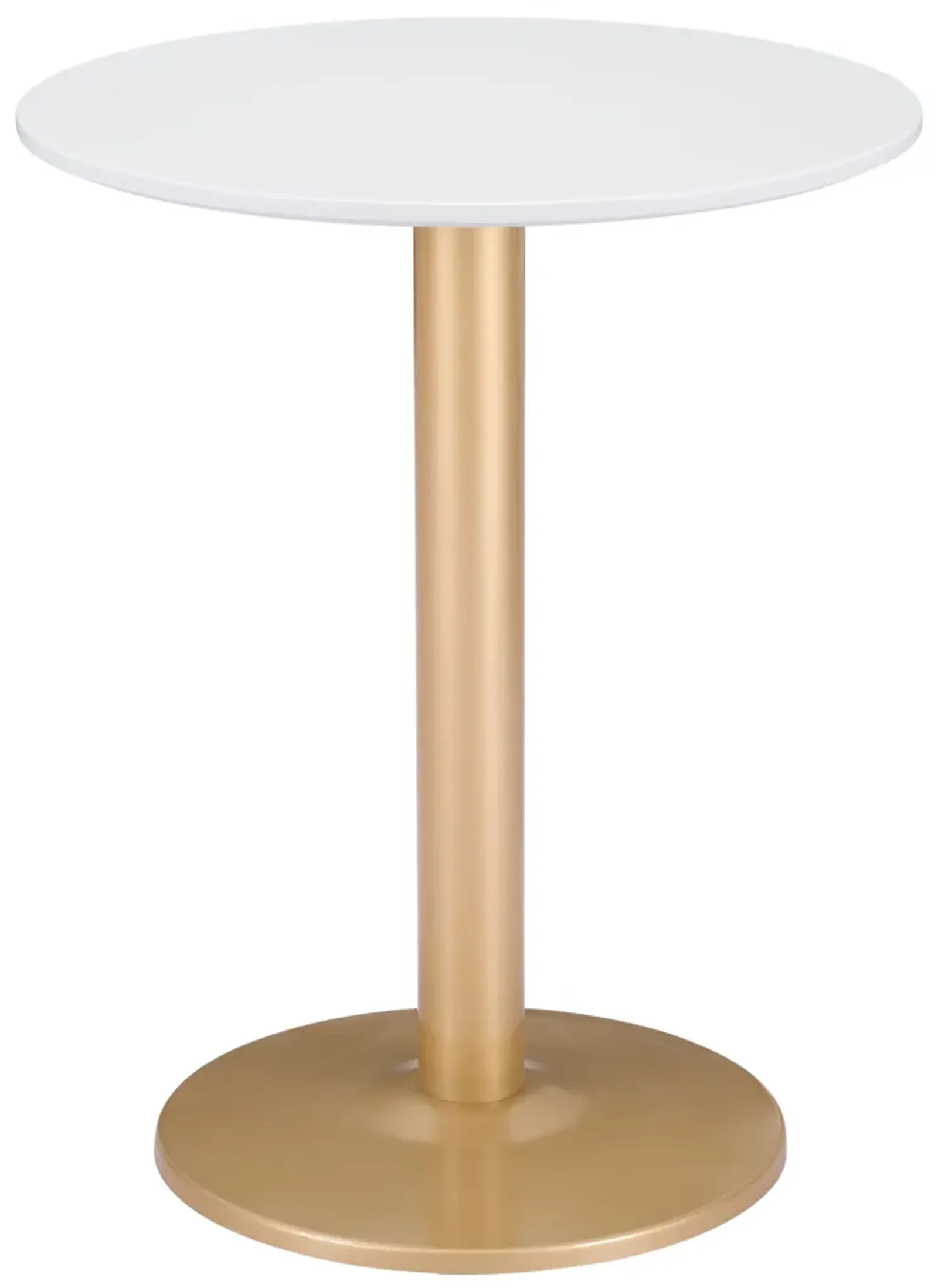 Alto Bistro Table White & Gold