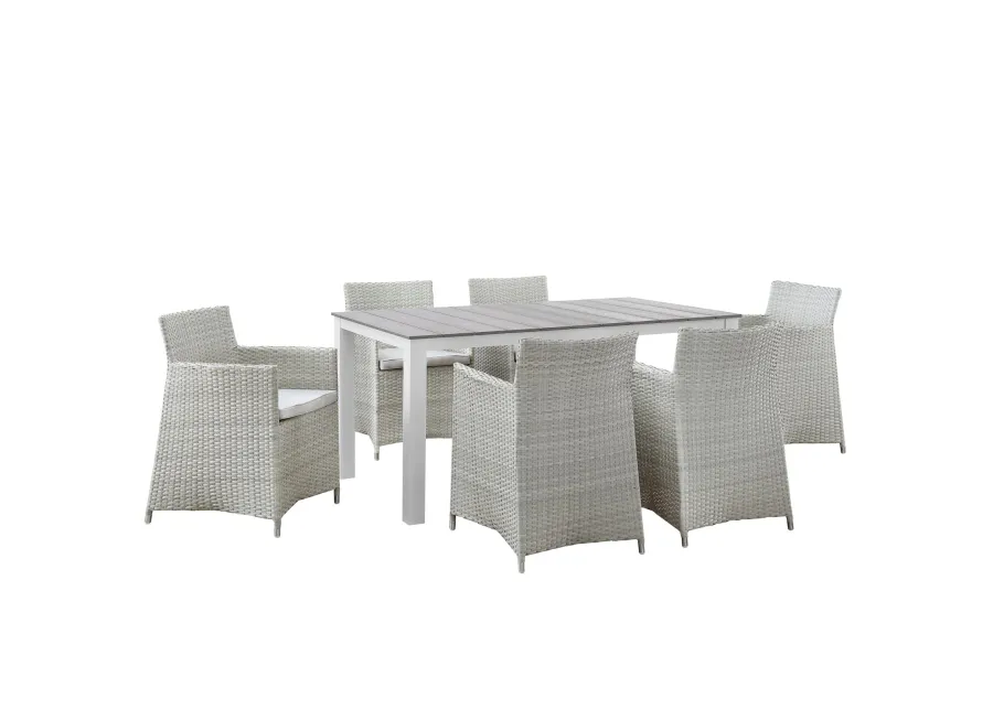 Junction 7 Piece Outdoor Patio Dining Set