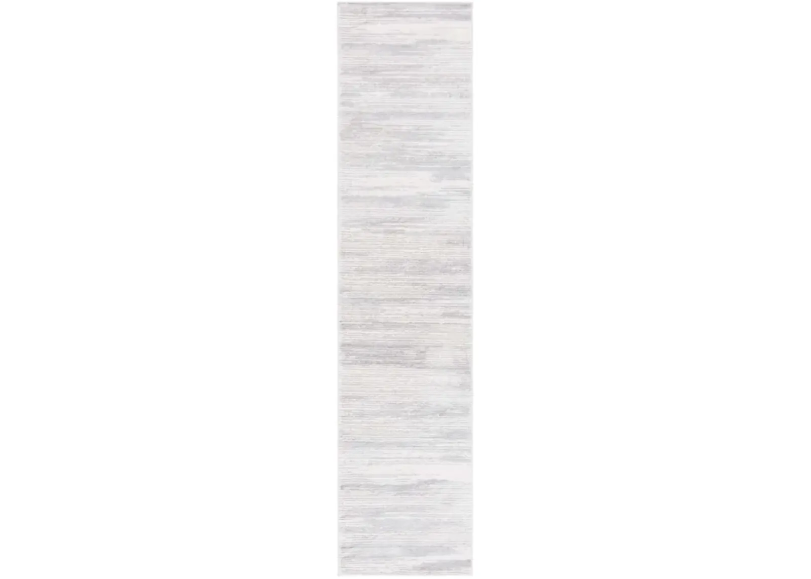 HANNA 114 Grey  2' X 8' Runner Rug