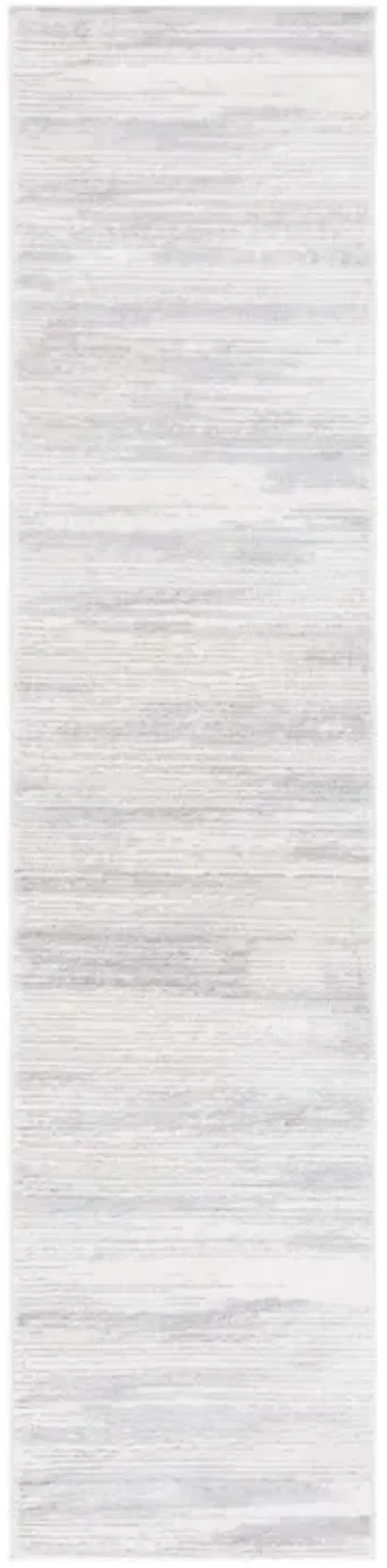 HANNA 114 Grey  2' X 8' Runner Rug