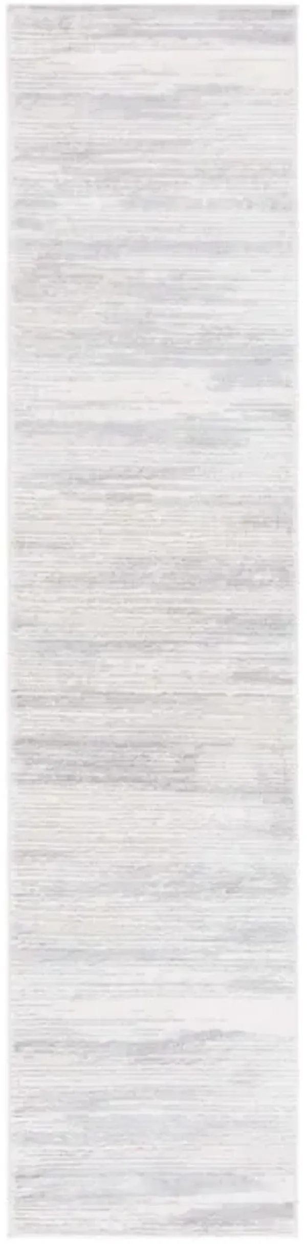 HANNA 114 Grey  2' X 8' Runner Rug