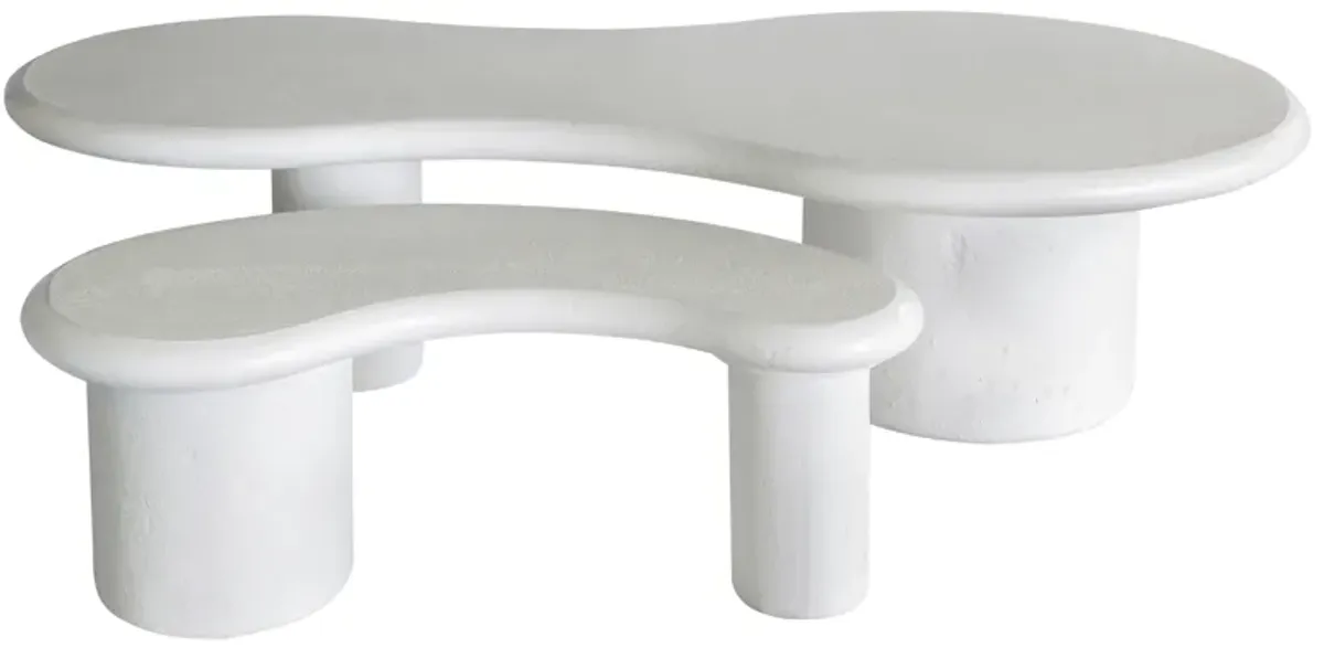 Stella Coffee Table - Plaster White