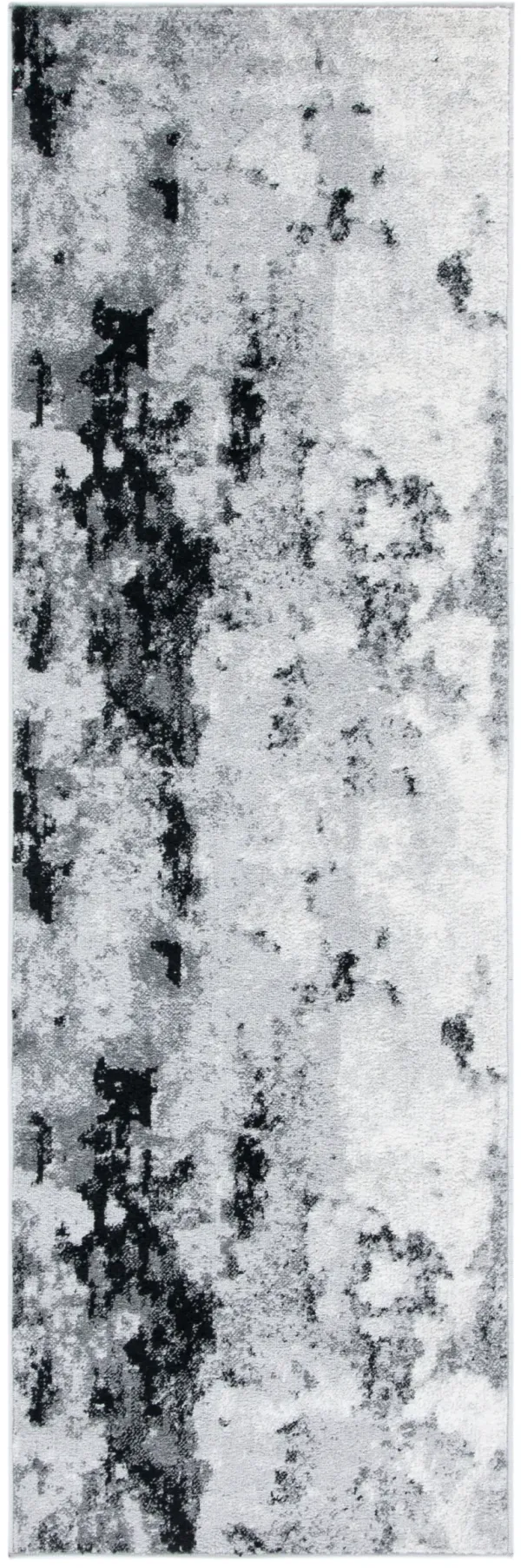 ADIRONDACK 134 GREY  2'-6' x 16' Runner Rug