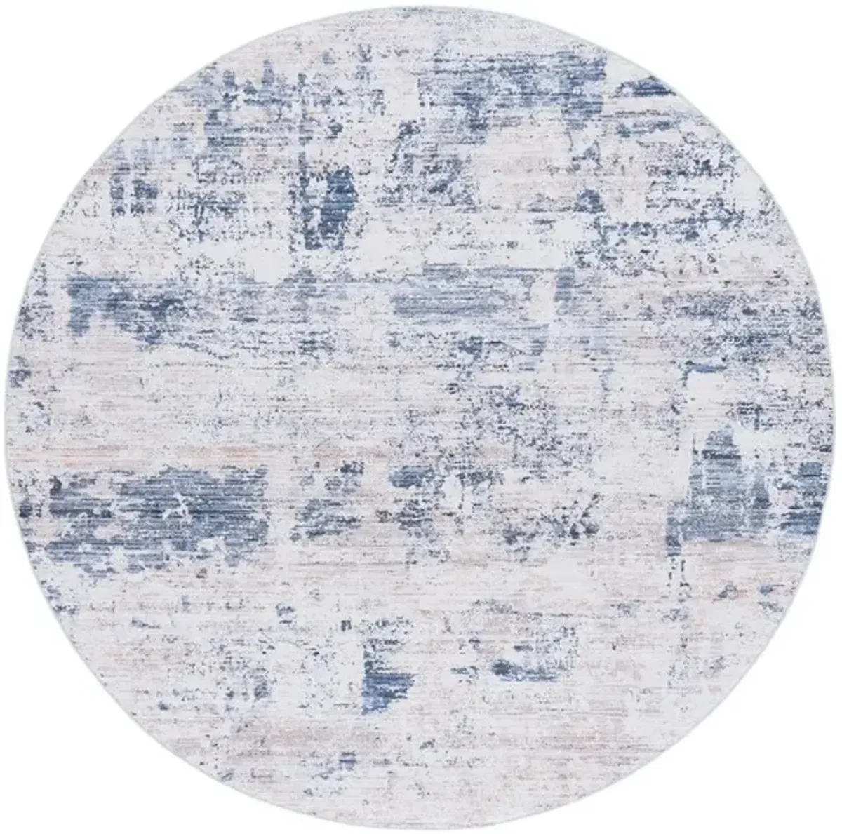 TACOMA 944 Blue  6' X 6' Round Round Rug