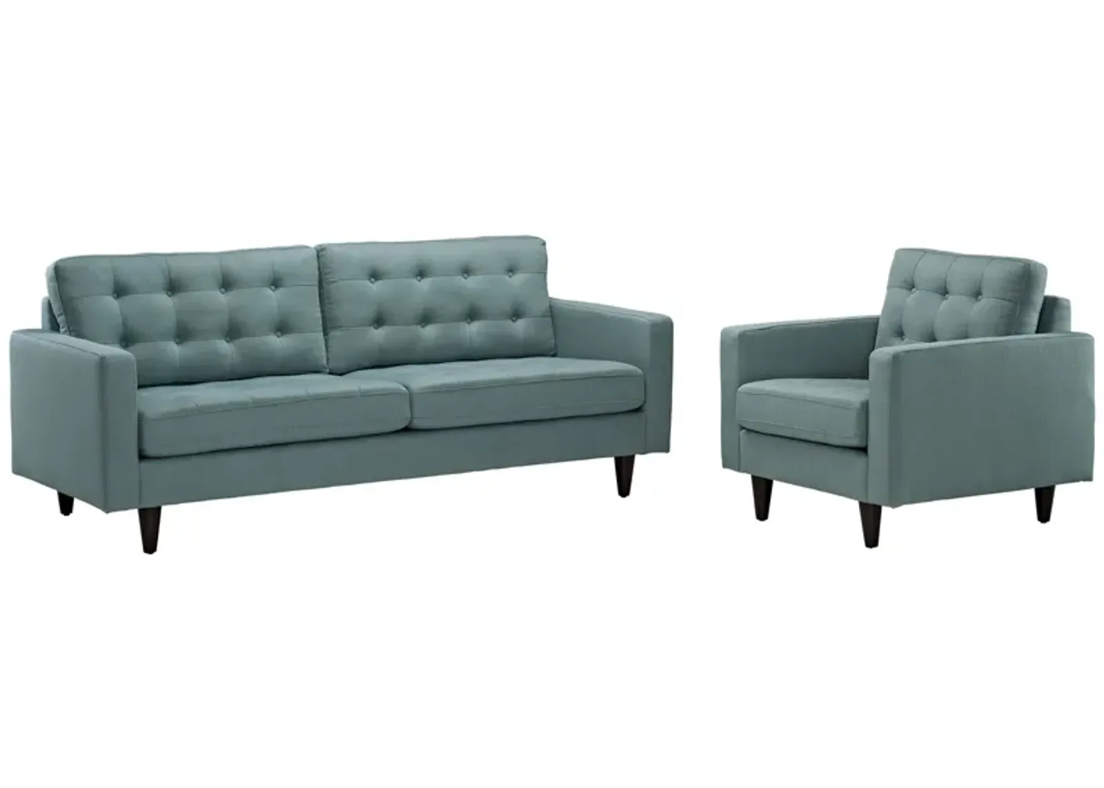 Empress Armchair and Sofa Set of 2