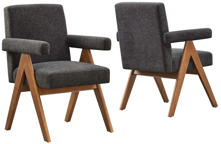 Lyra Fabric Dining Room Chair - Set of 2