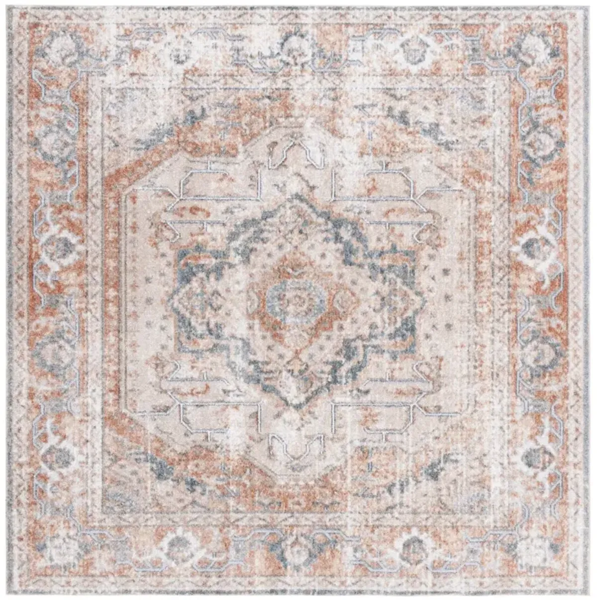 BALTIMORE 854 Multi 6'-7' X 6'-7' Square Square Rug