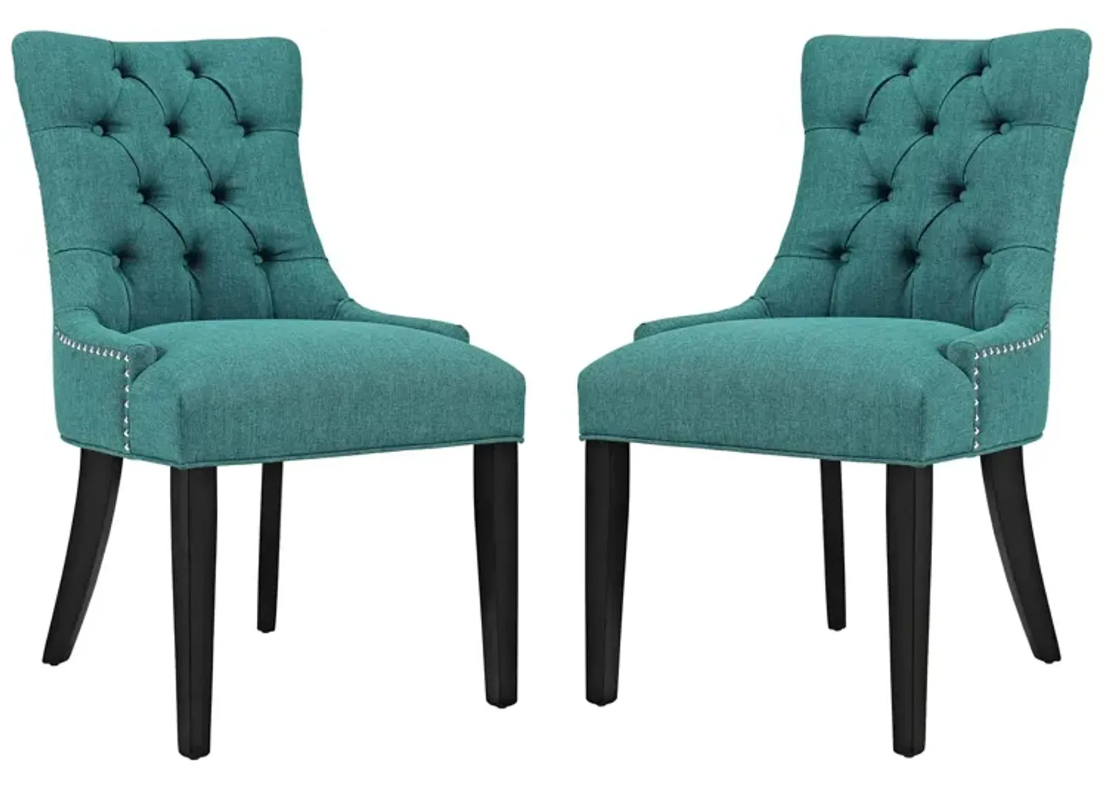 Regent Dining Side Chair Fabric Set of 2