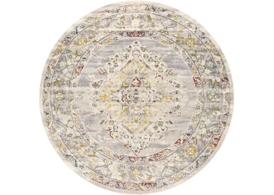 Ankara 5'3" Round Rug