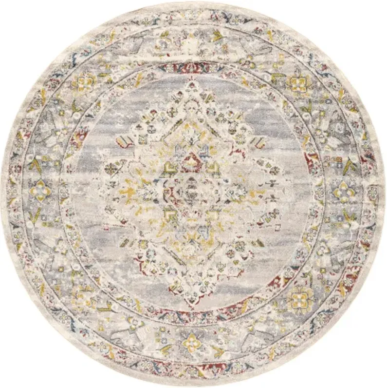 Ankara 5'3" Round Rug