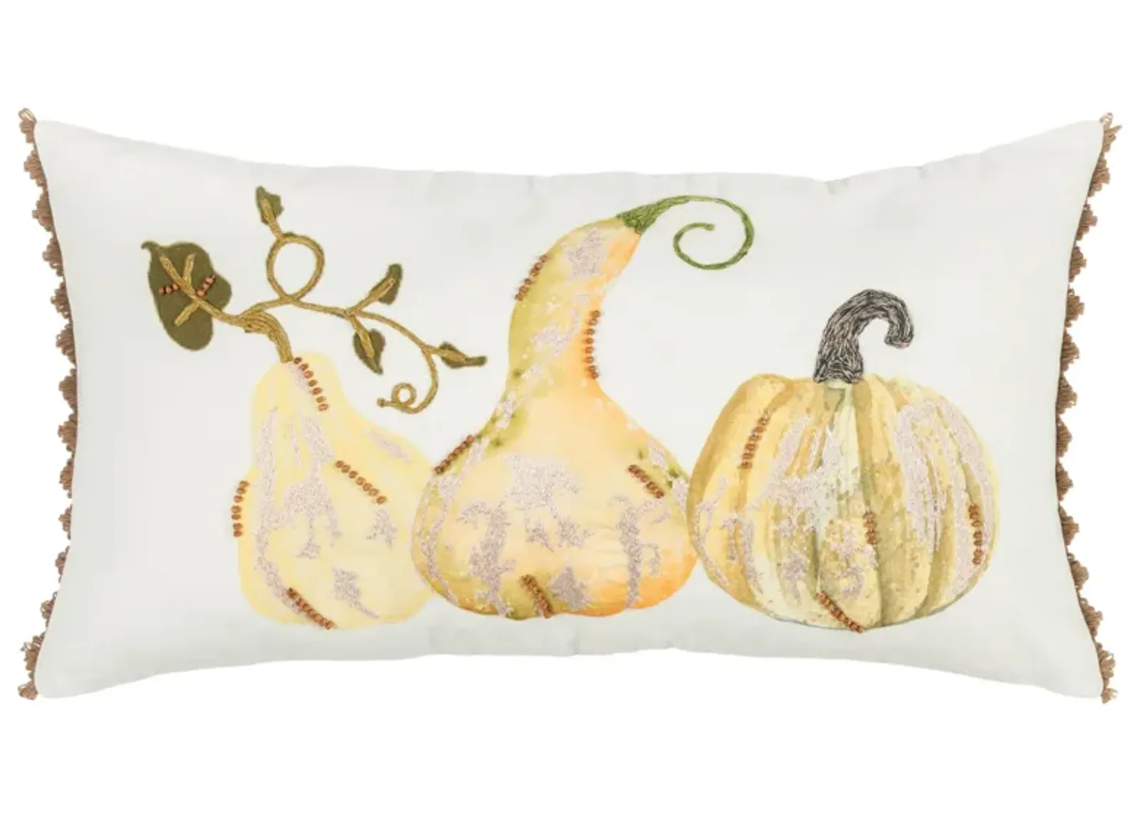 Gourds Orange Pillow