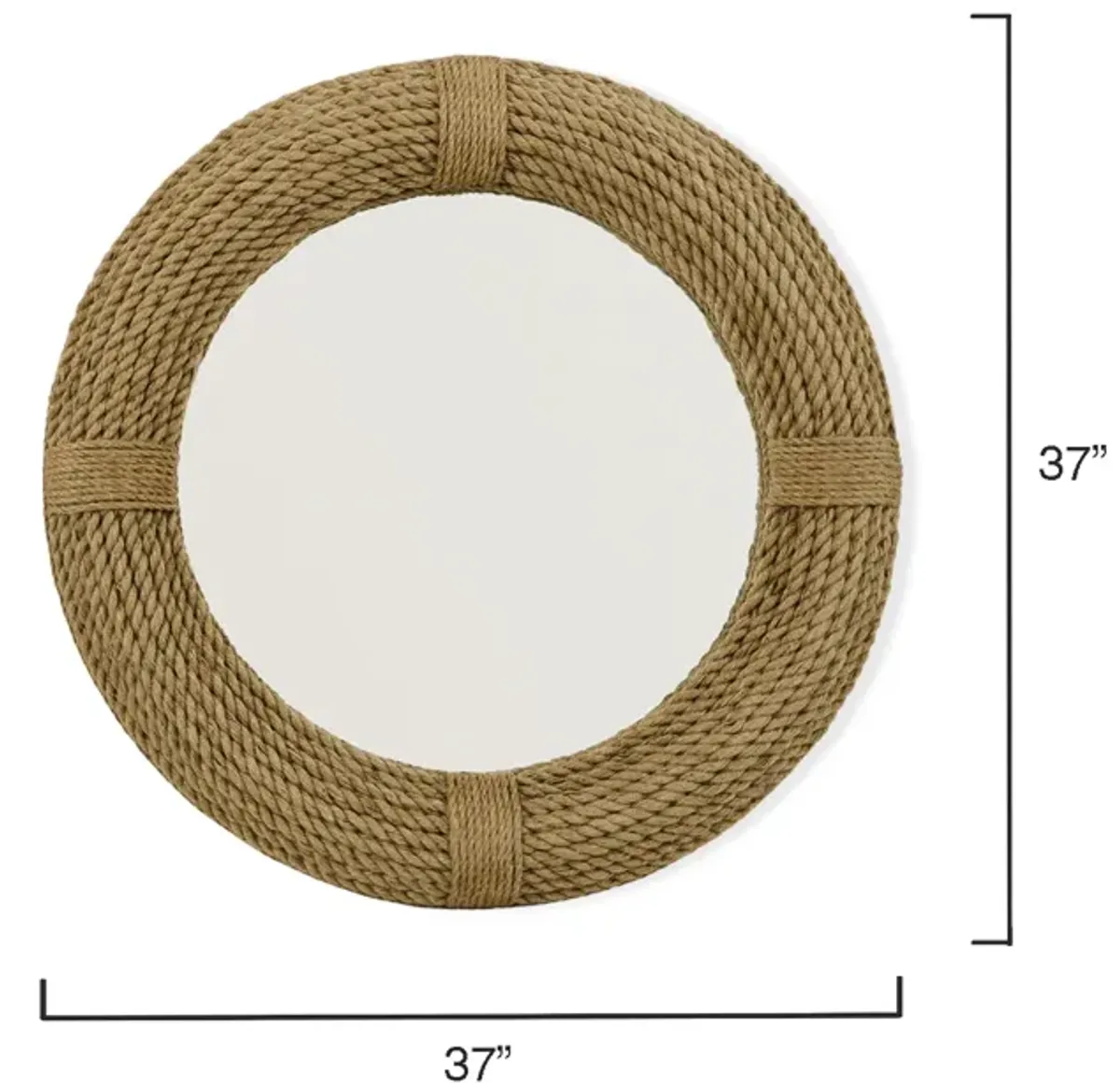 Round Rope Mirror