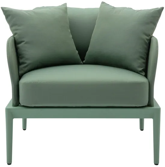 Kapri Moss Green Outdoor Armchair