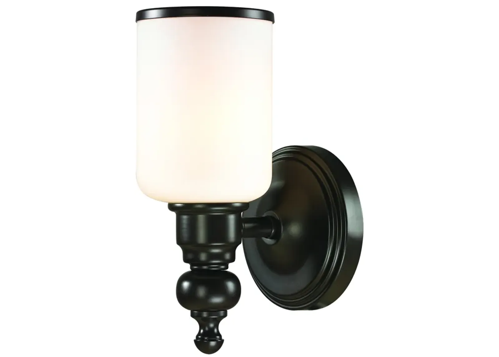 Bristol Way 10" High 1-Light Sconce - Oil Rubbed Bronze