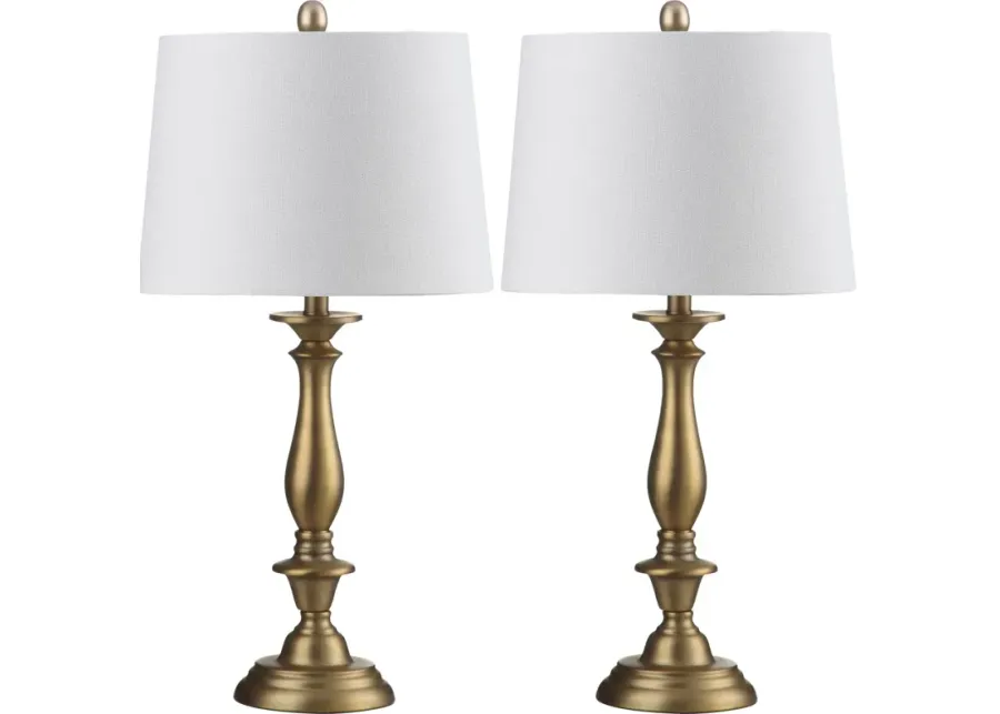 Brighton 29-Inch H Candlestick Table Lamp - Set of 2