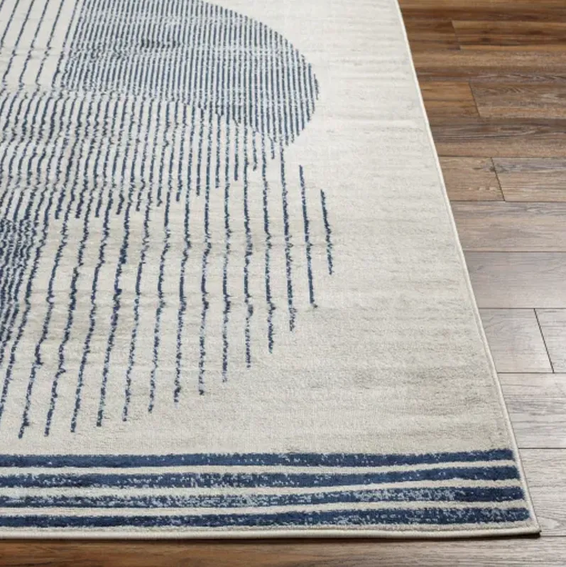 Floransa FSA-2379 7'10" x 7'10" Machine Woven Rug