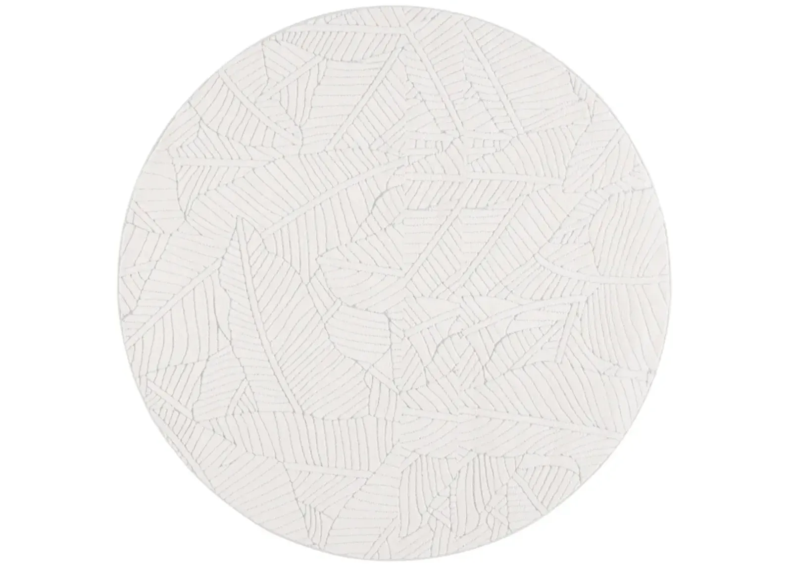 VERSAILLIES 655 IVORY 6' x 6' Round Round Rug