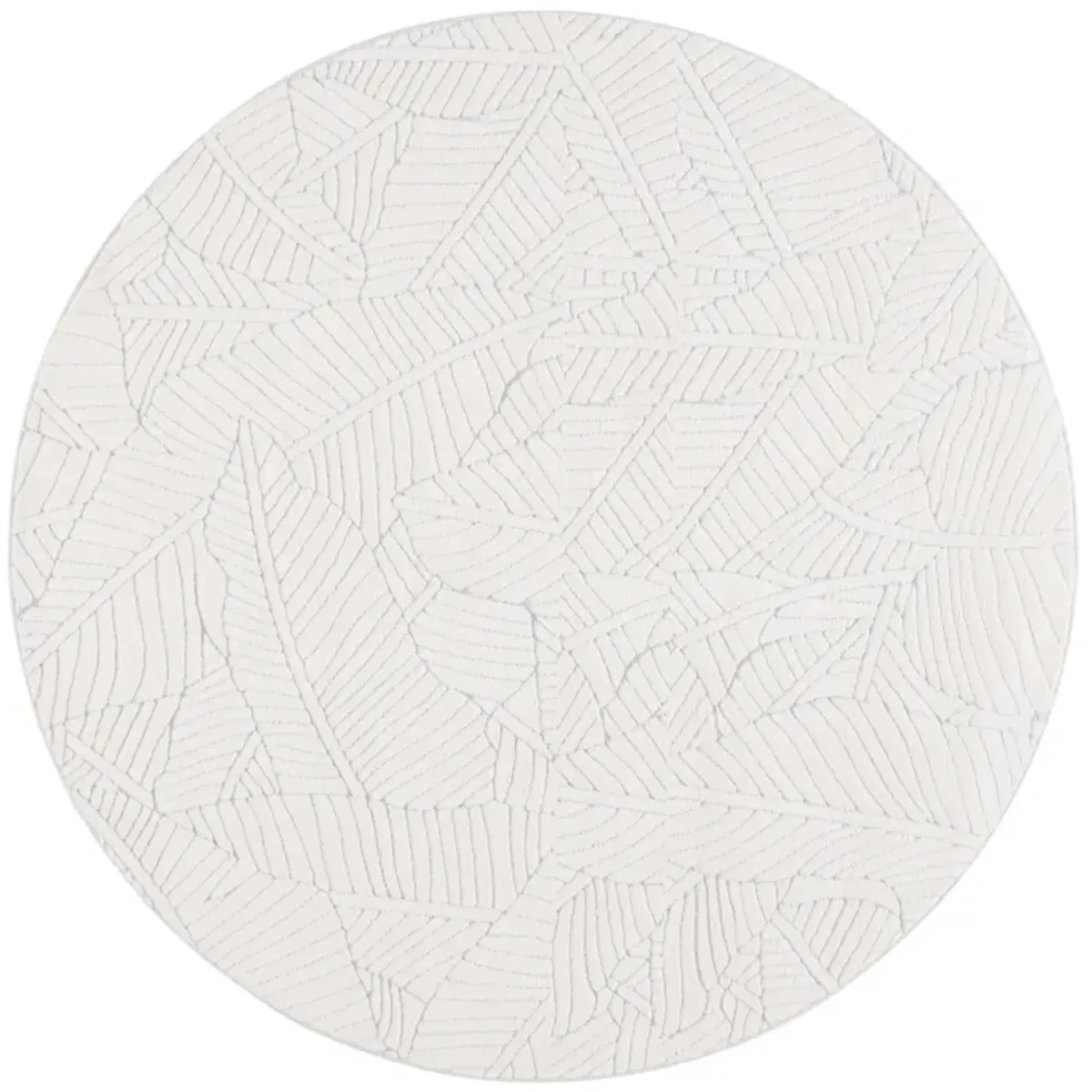 VERSAILLIES 655 IVORY 6' x 6' Round Round Rug