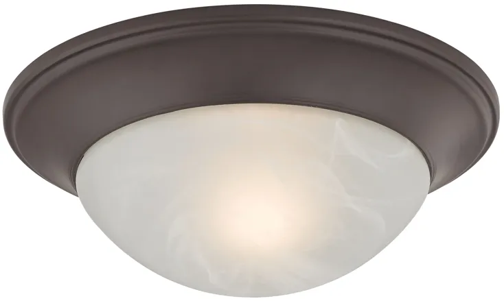 Flushmounts 12'' Wide 1-Light Flush Mount - Oil Rubbed Bronze