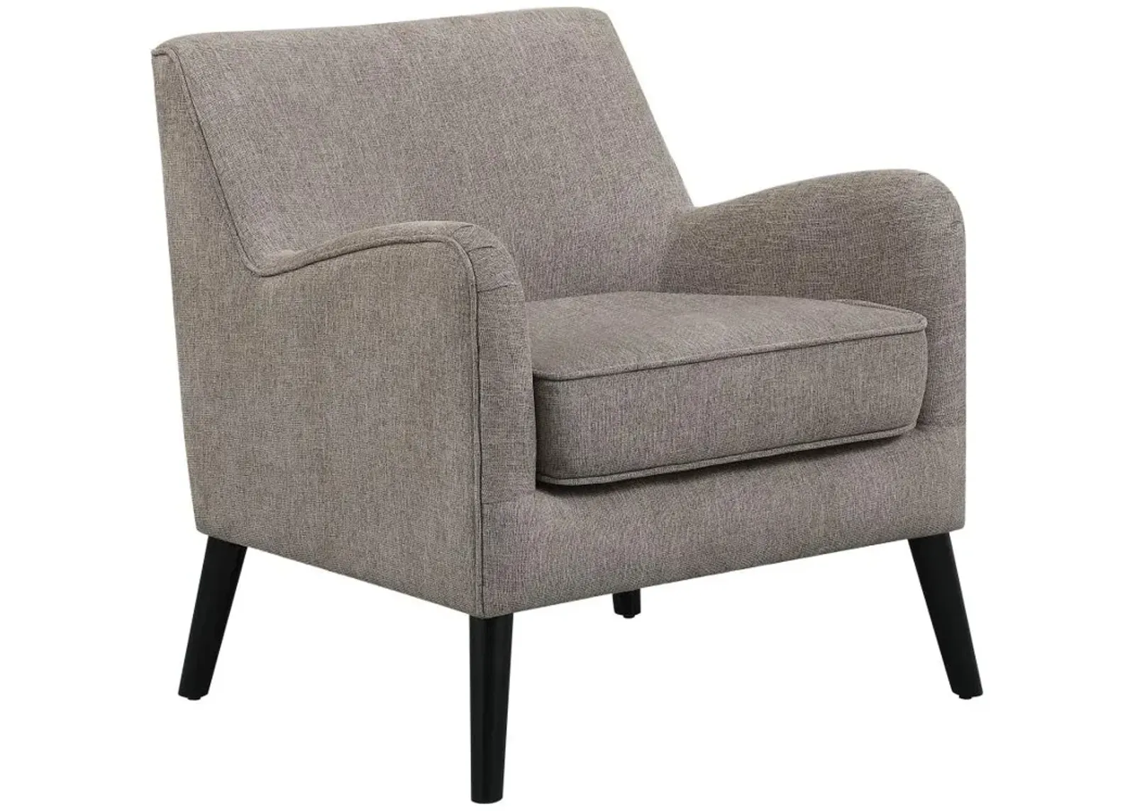 Charlie Upholstered Accent Chair with Reversible Seat Cushion