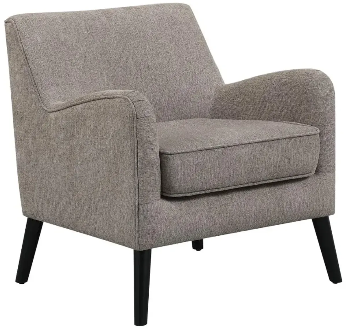 Charlie Upholstered Accent Chair with Reversible Seat Cushion