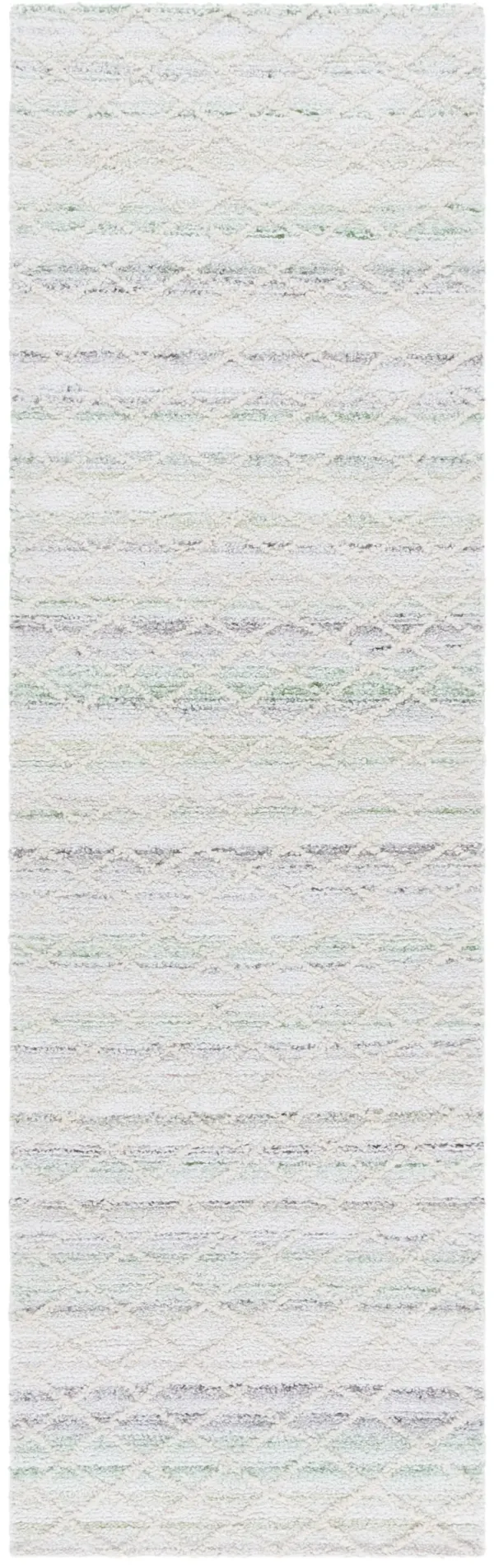 ABSTRACT Hand Tufted 2'-3' x 8' runner