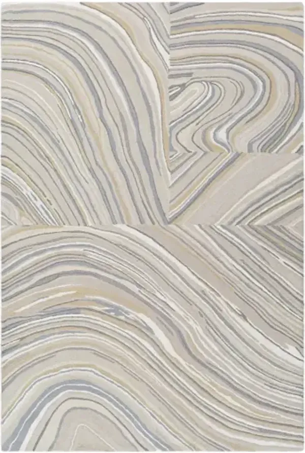 Dreamscape DSP-2303 2' x 3' Hand Made Rug
