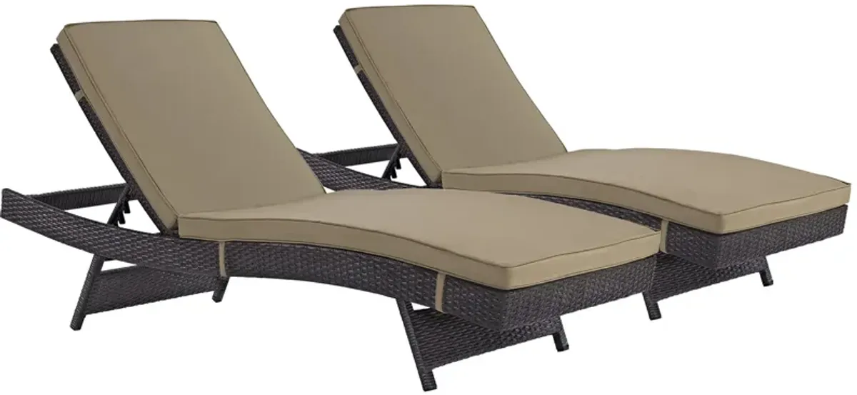 Convene Chaise Outdoor Patio Set of 2