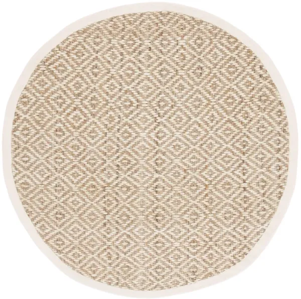 MARTHA STEWART Hand Woven 6' x 6' Round area rug