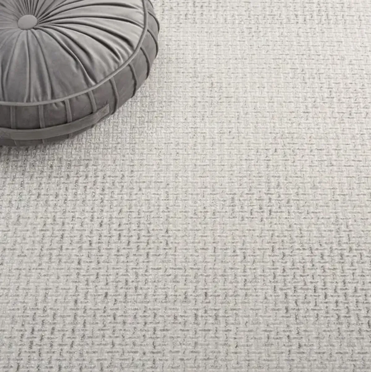 WHISPER 568 Grey  2'-2' X 8' Runner Rug