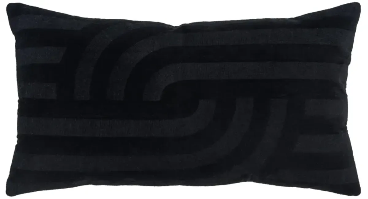 abstract black  Pillow