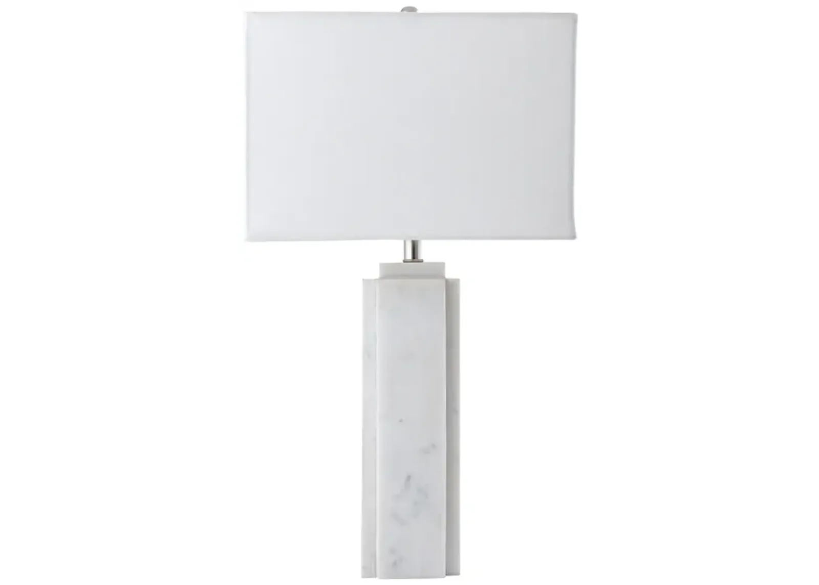 Hale 22.5'' High 1-Light Table Lamp - White - Includes LED Bulb