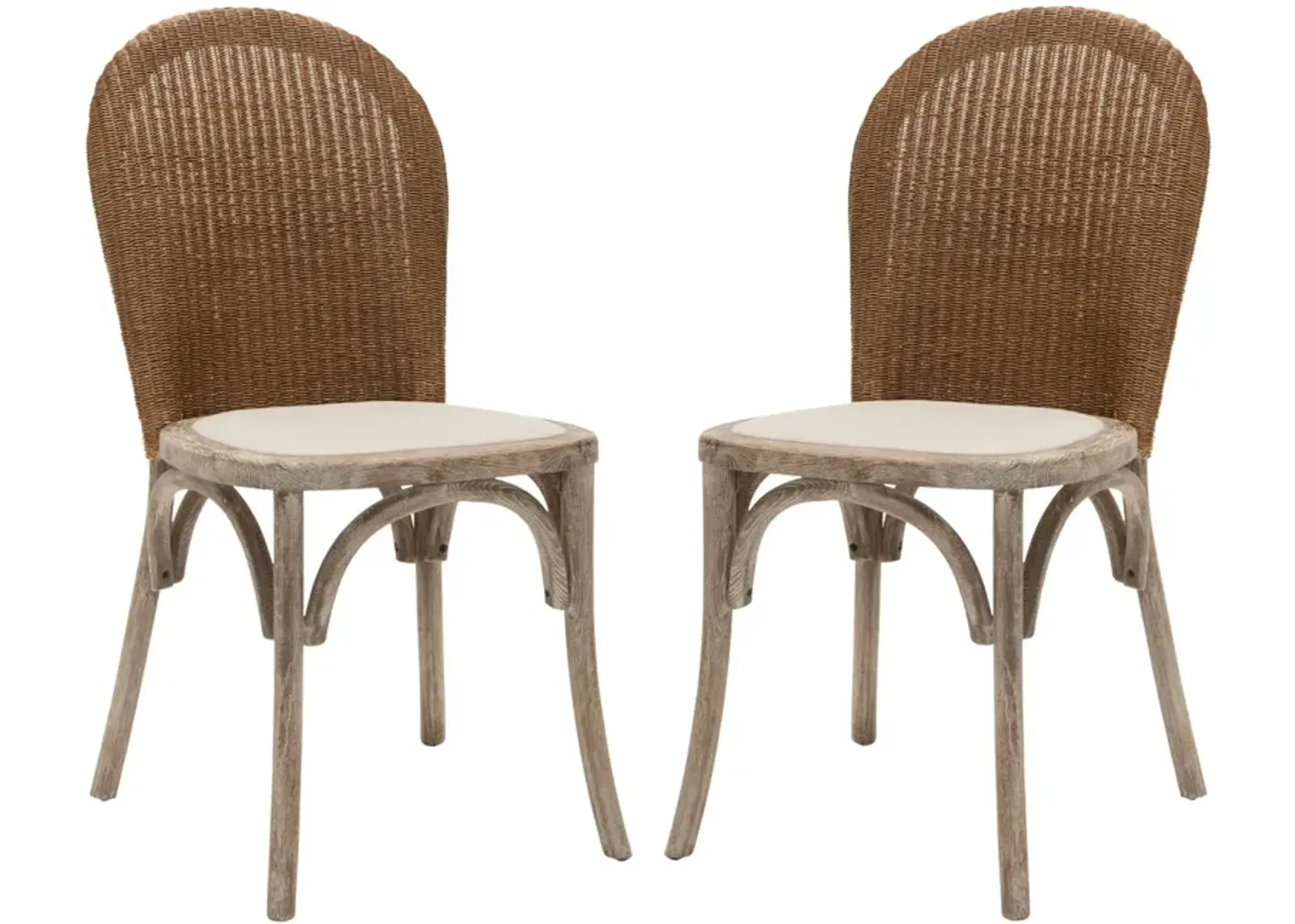 KIONI 19''H RATTAN SIDE CHAIR (SET OF 2) 