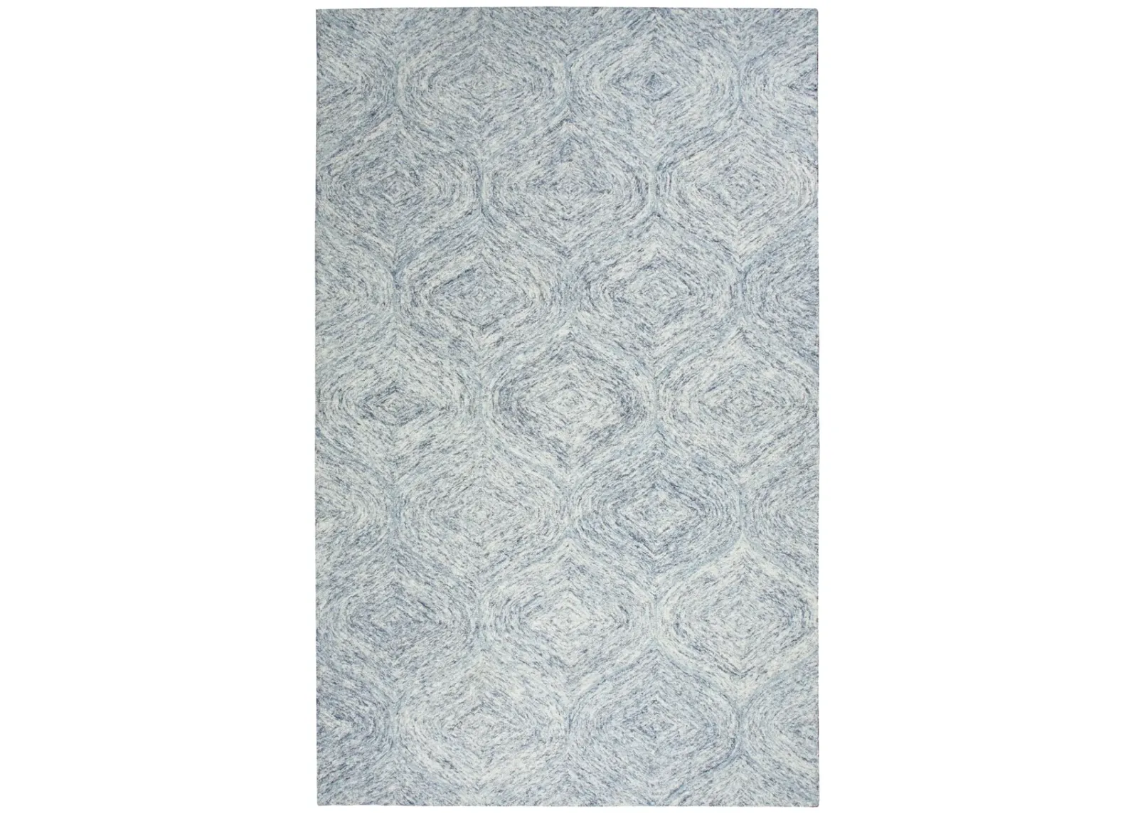 Brindleton Blue Tweed Wool 9'x12' Rectangle Rug