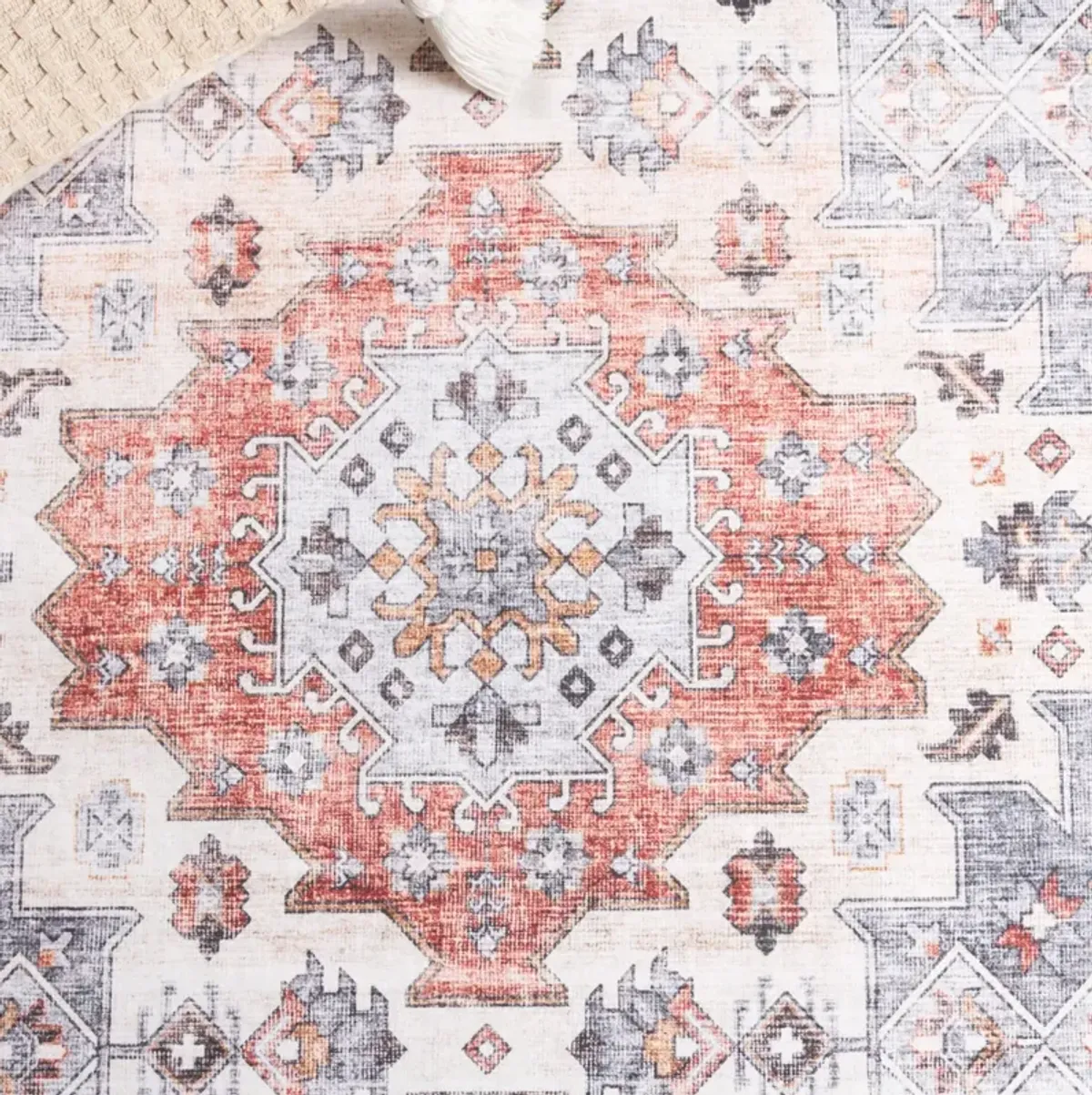 ARIZONA 512 RUST  2'-6' x 8' Runner Rug