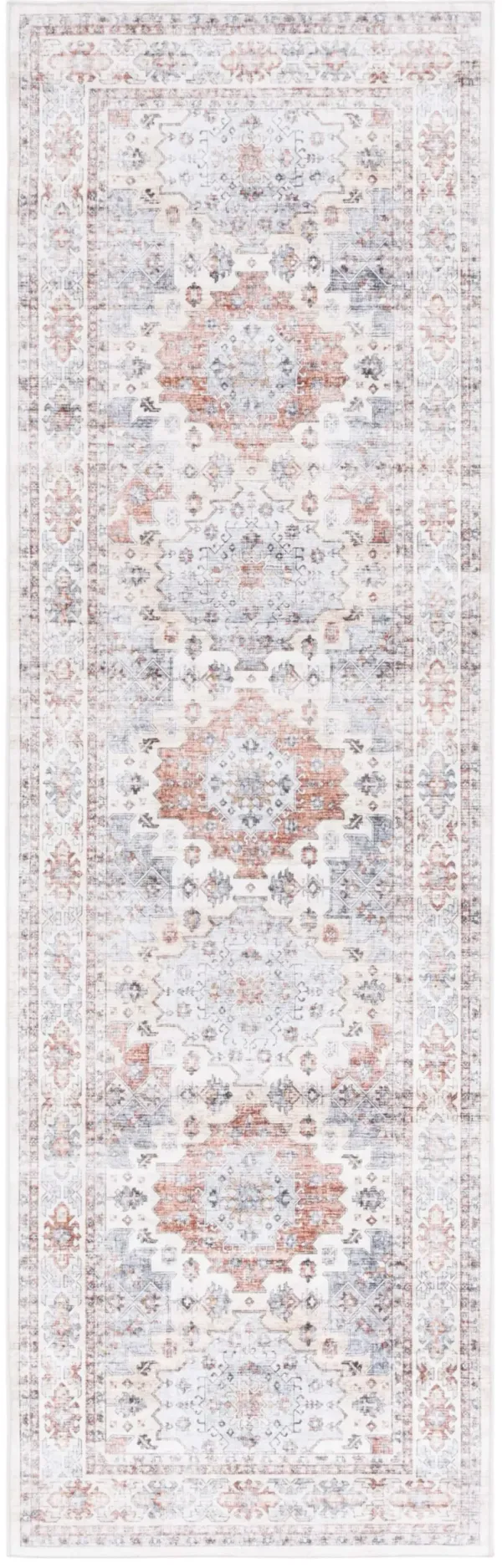 ARIZONA 512 RUST  2'-6' x 8' Runner Rug