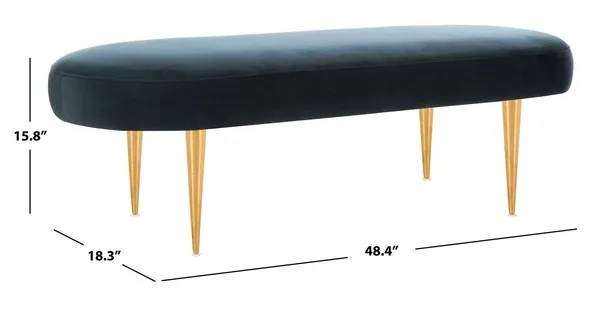 Corinne Oval Bench