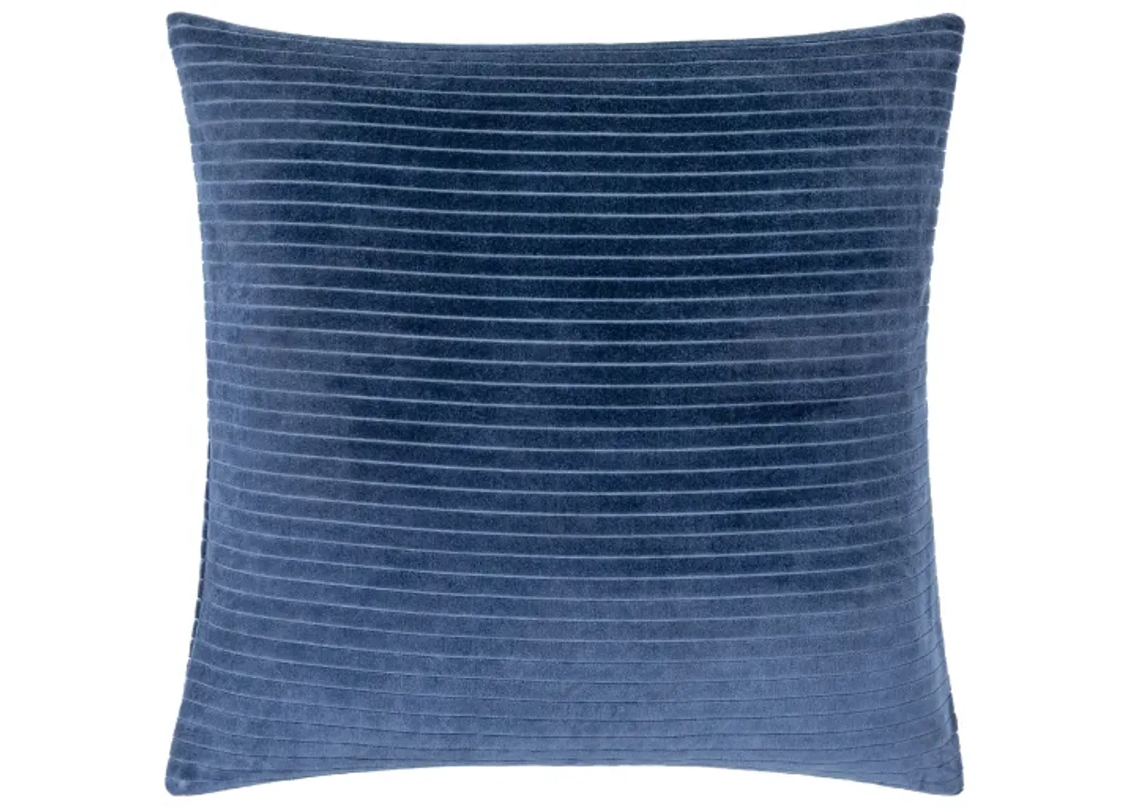 Cotton Velvet Stripes CV-084 22"L x 22"W Accent Pillow