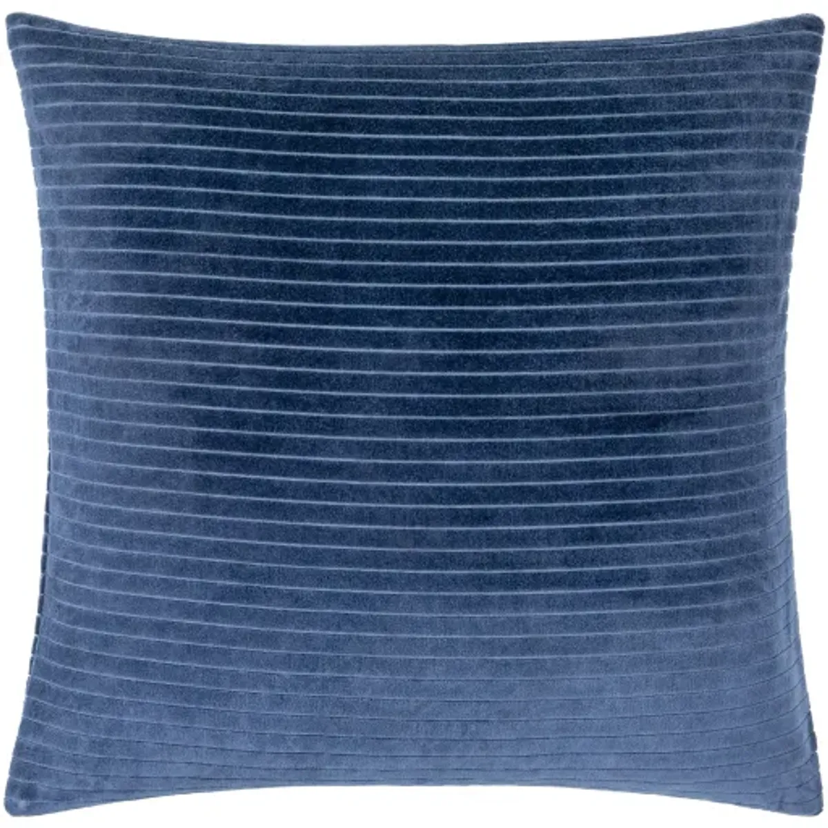 Cotton Velvet Stripes CV-084 22"L x 22"W Accent Pillow