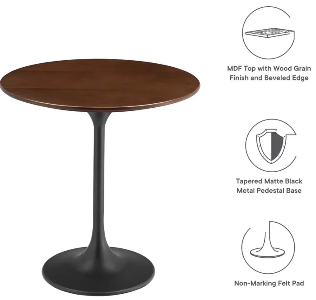 Lippa 20" Round Side Table