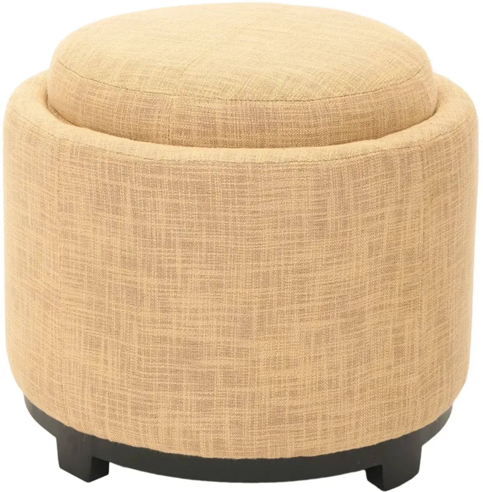 CHELSEA ROUND TRAY OTTOMAN